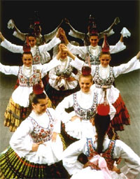 Cultural programs in Budapest:Folk dance