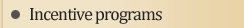 incentive  programs 